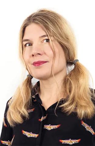 Porträtfoto der Autorin Sybille Hein