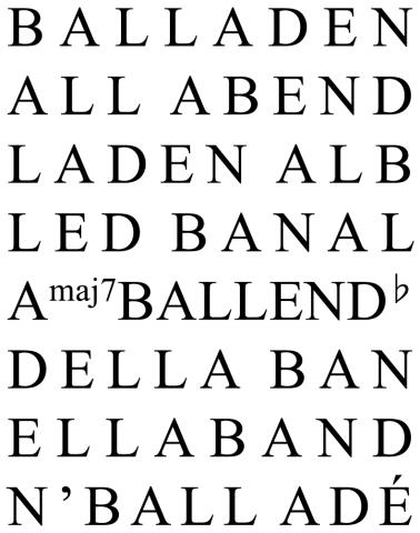 balladen